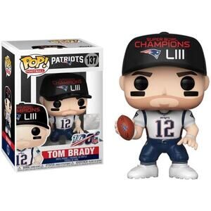 Funko Tom Brady SB Champions LIII - Patriots Super Bowl Champions #137 NIB
